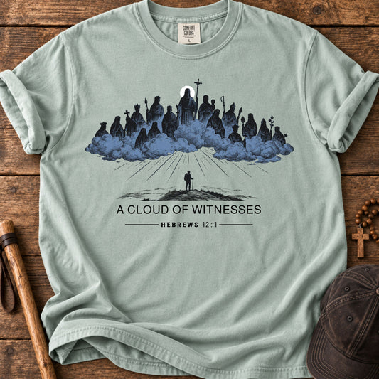 A Cloud of Witnesses Tee in Bay