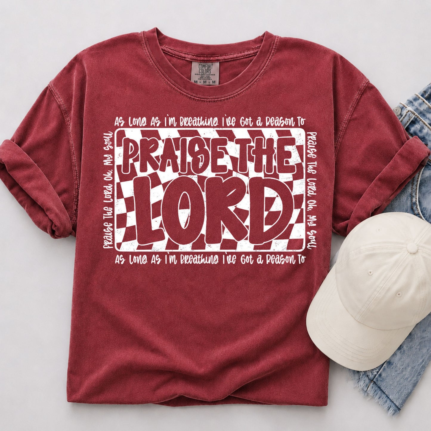Praise The Lord Tee in Chili