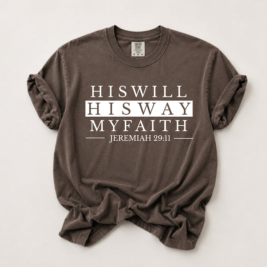 His Way Tee in Espresso