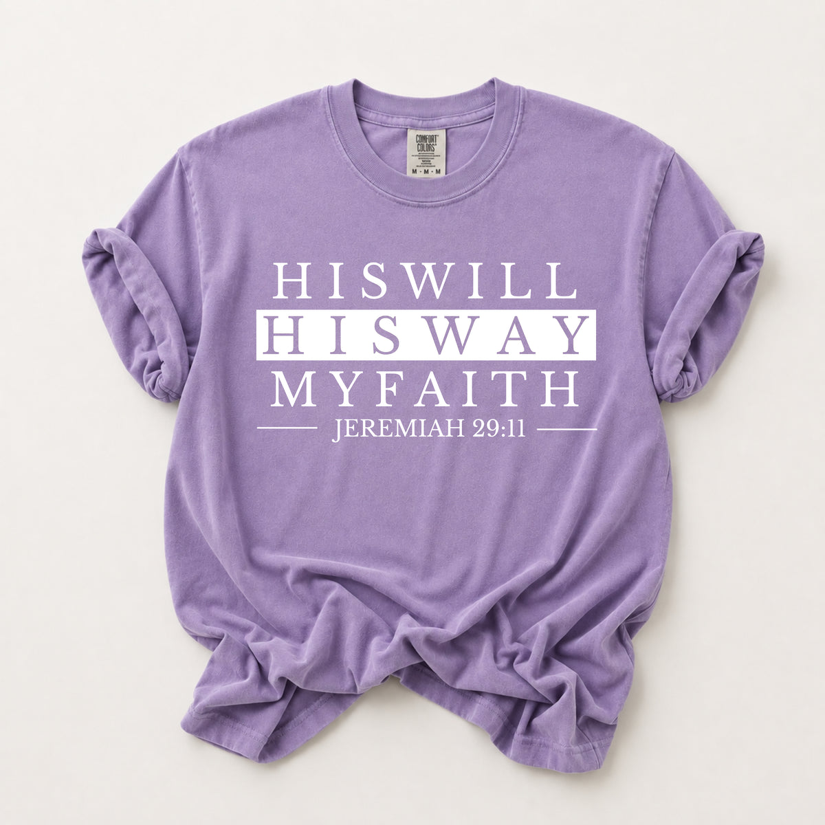 His Way Tee in Violet