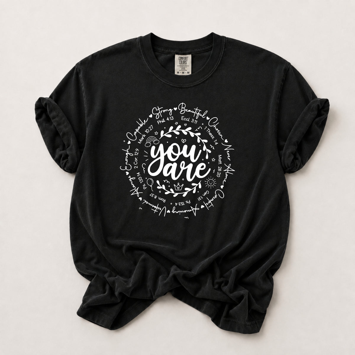 You Are Tee in Black