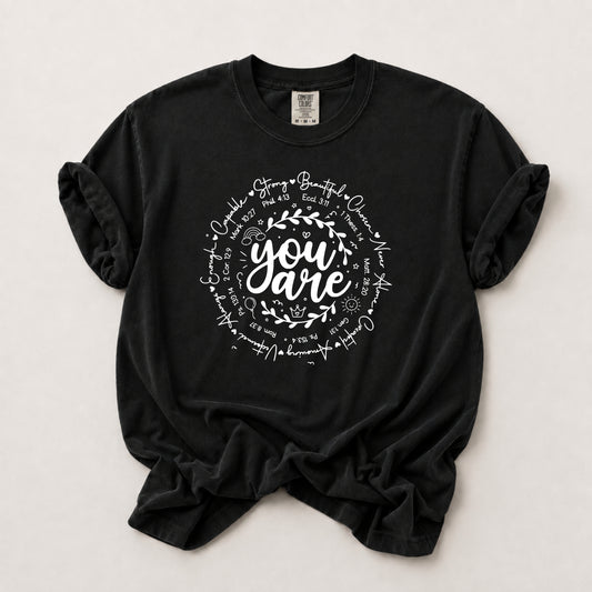 You Are Tee in Black