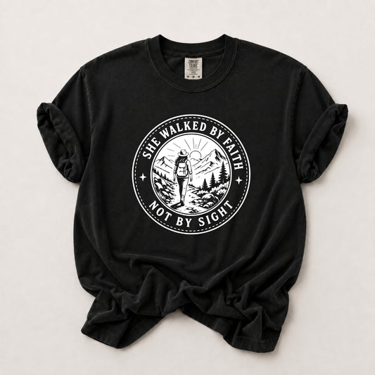 Faith Hiker Tee in Black
