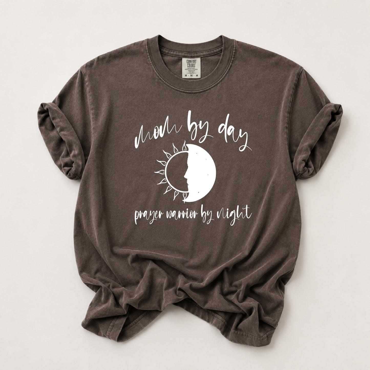 Mom By Day Tee in Espresso