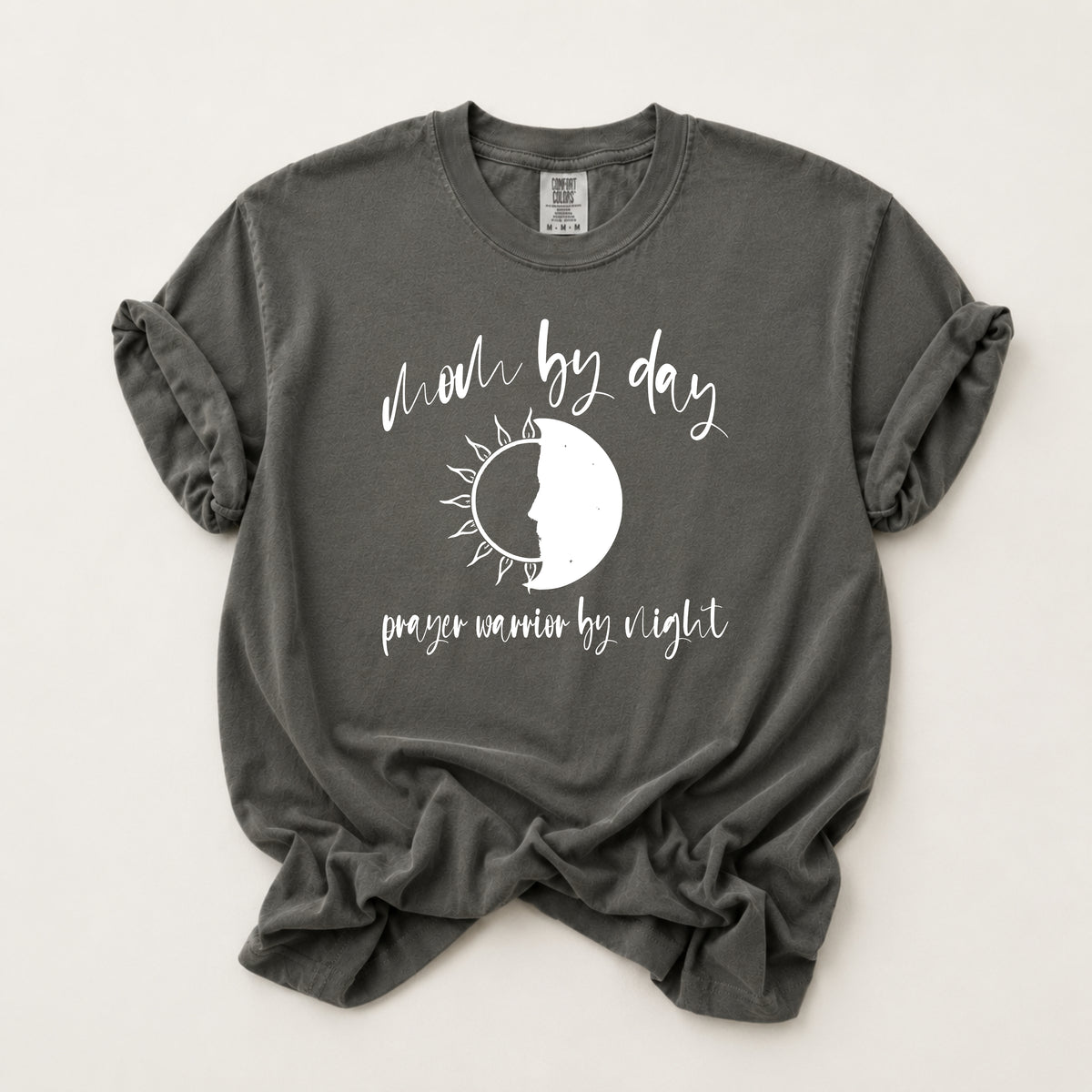 Mom By Day Tee in Pepper