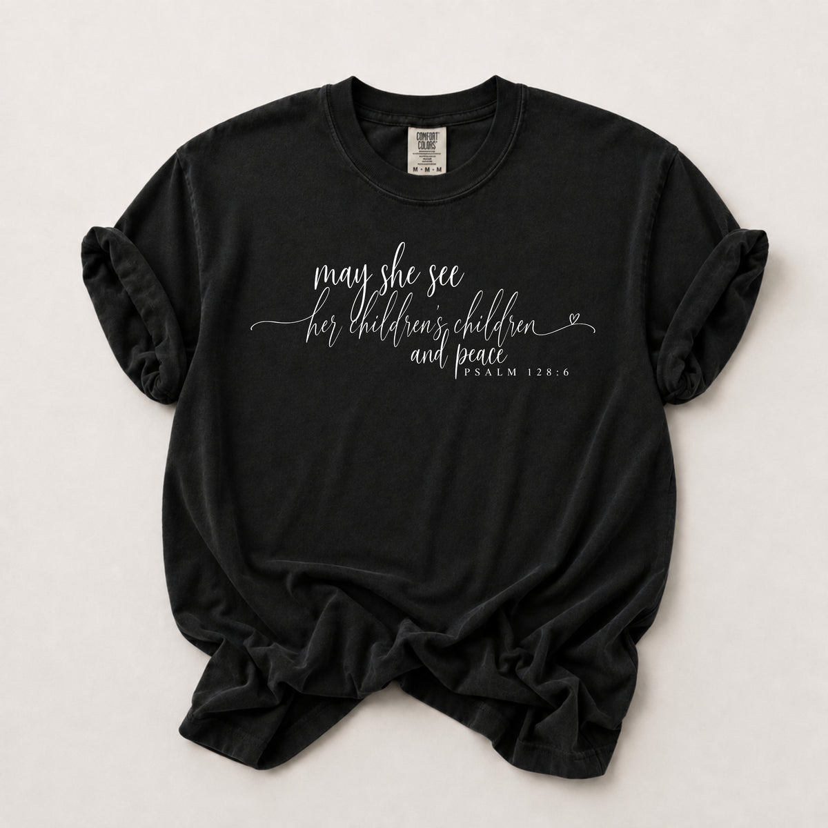May She See Tee in Black