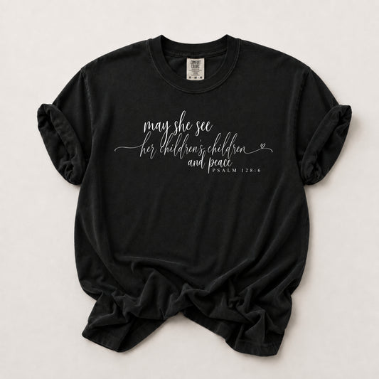 May She See Tee in Black