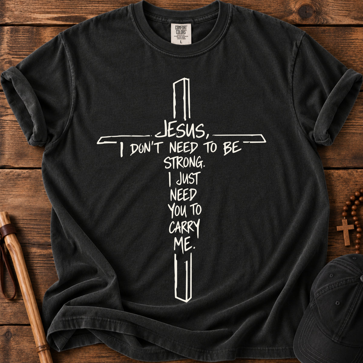 Carry Me Tee in Black