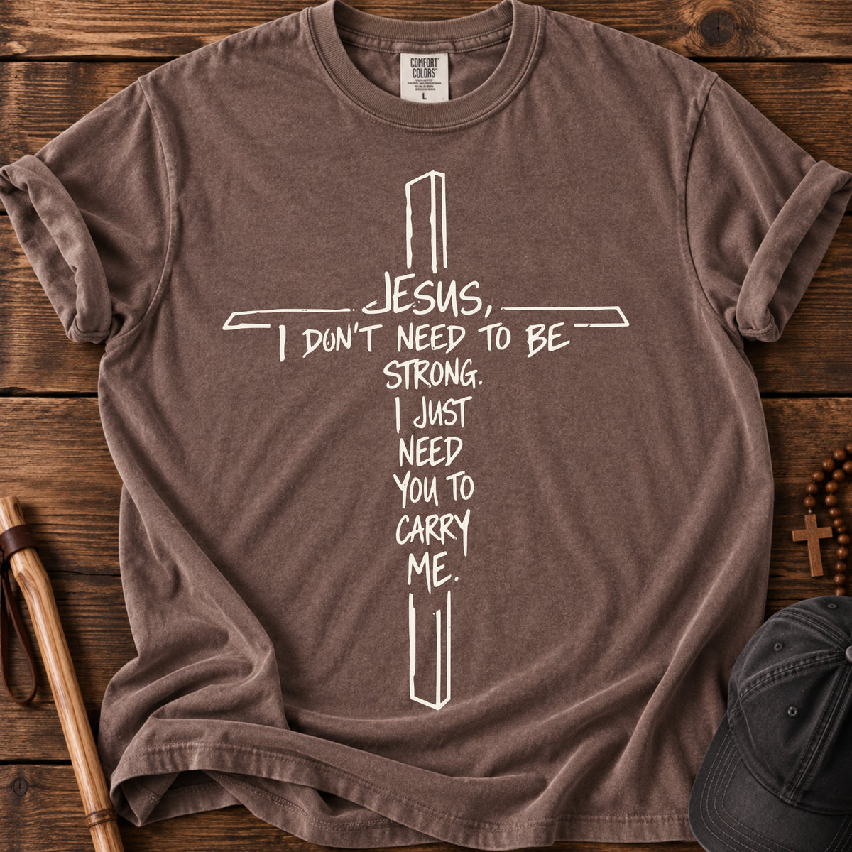 Carry Me Tee in Espresso