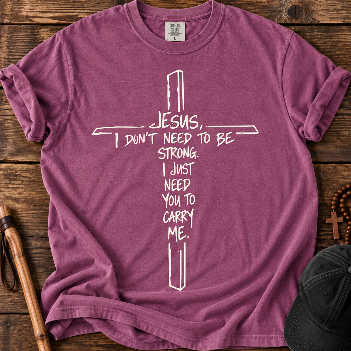 Carry Me Tee in Berry