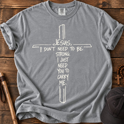 Carry Me Tee in Grey