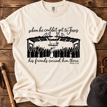 Faith Rescue Tee in Ivory