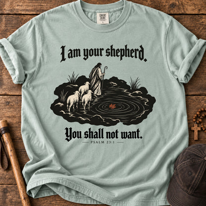 I Am Your Shepherd Tee in Bay