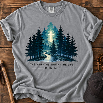 The Way Tee in Grey