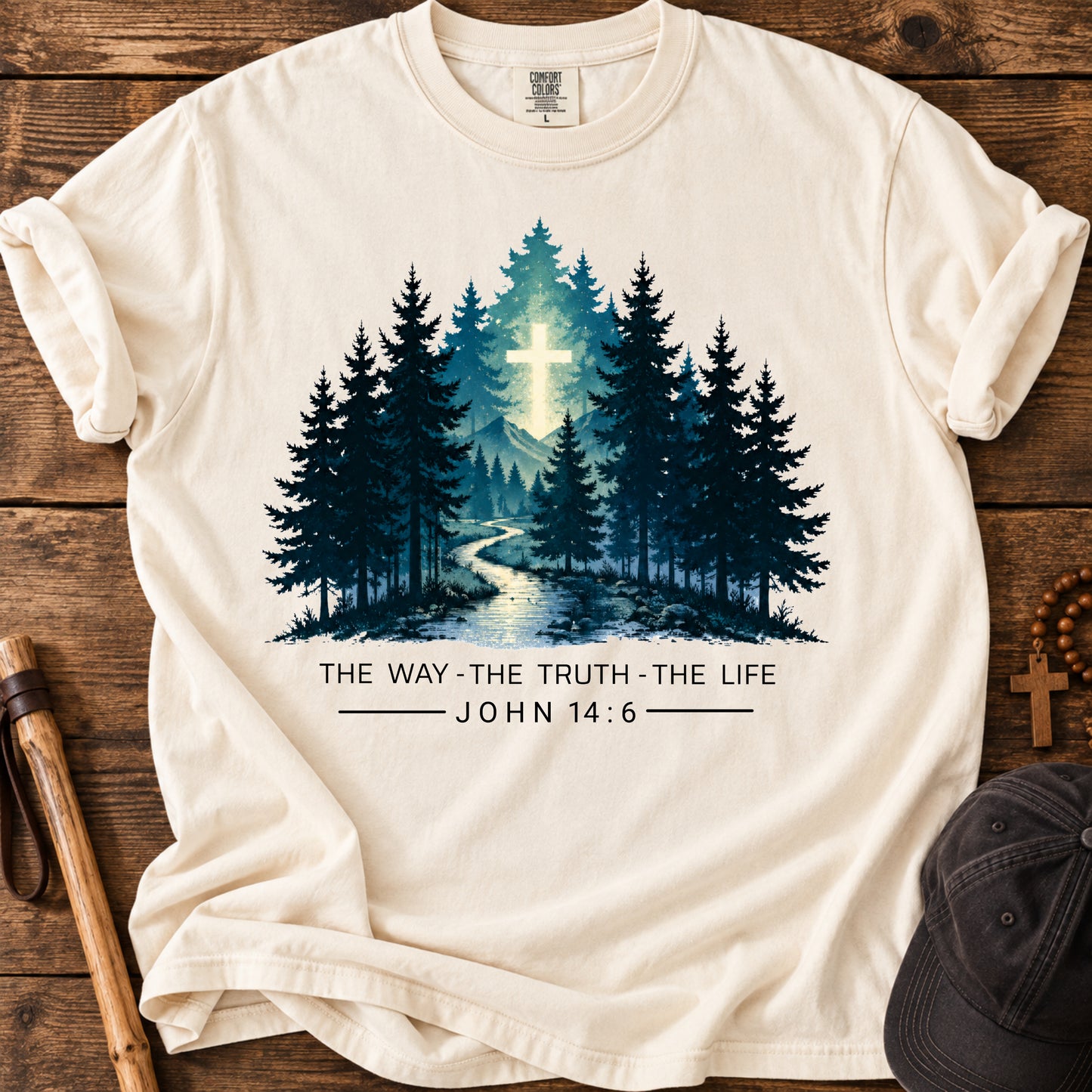 The Way Tee in Ivory