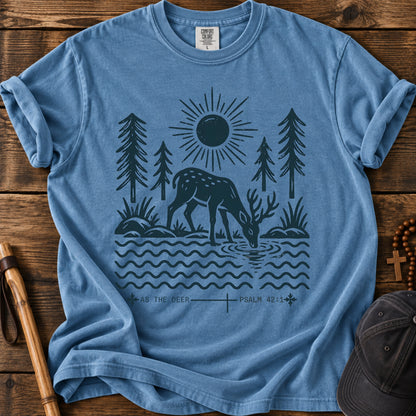 As The Deer Tee in Blue Jean