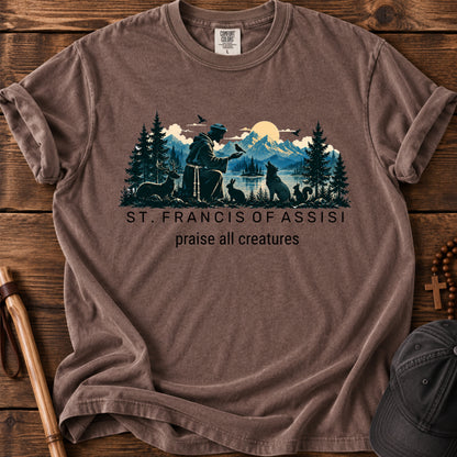 St. Francis Tee in Espresso