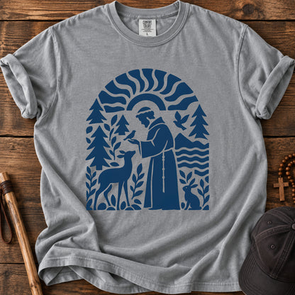 Saint Francis Nature Tee in Grey