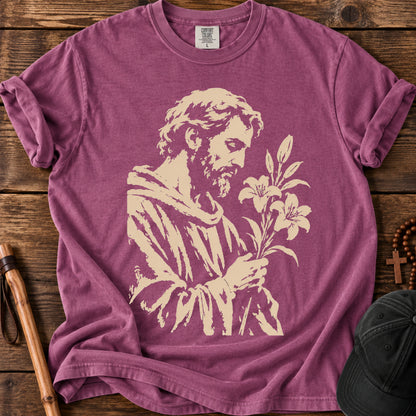 Saint Joseph Tee in Berry