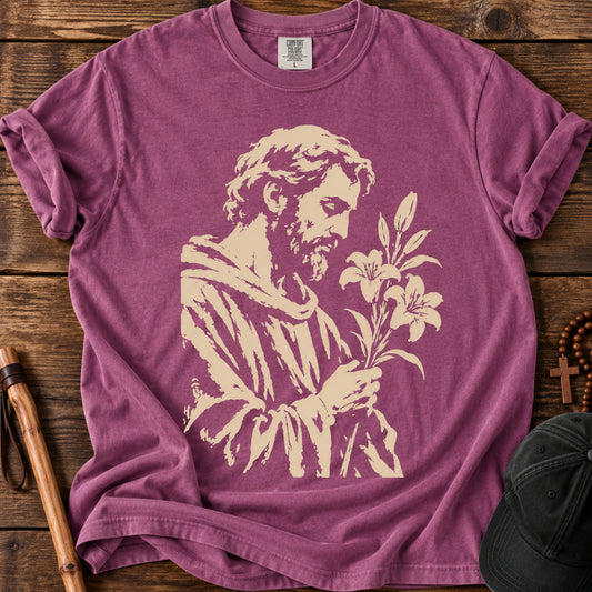 Saint Joseph Tee in Berry