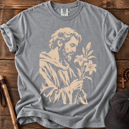Saint Joseph Tee in Grey