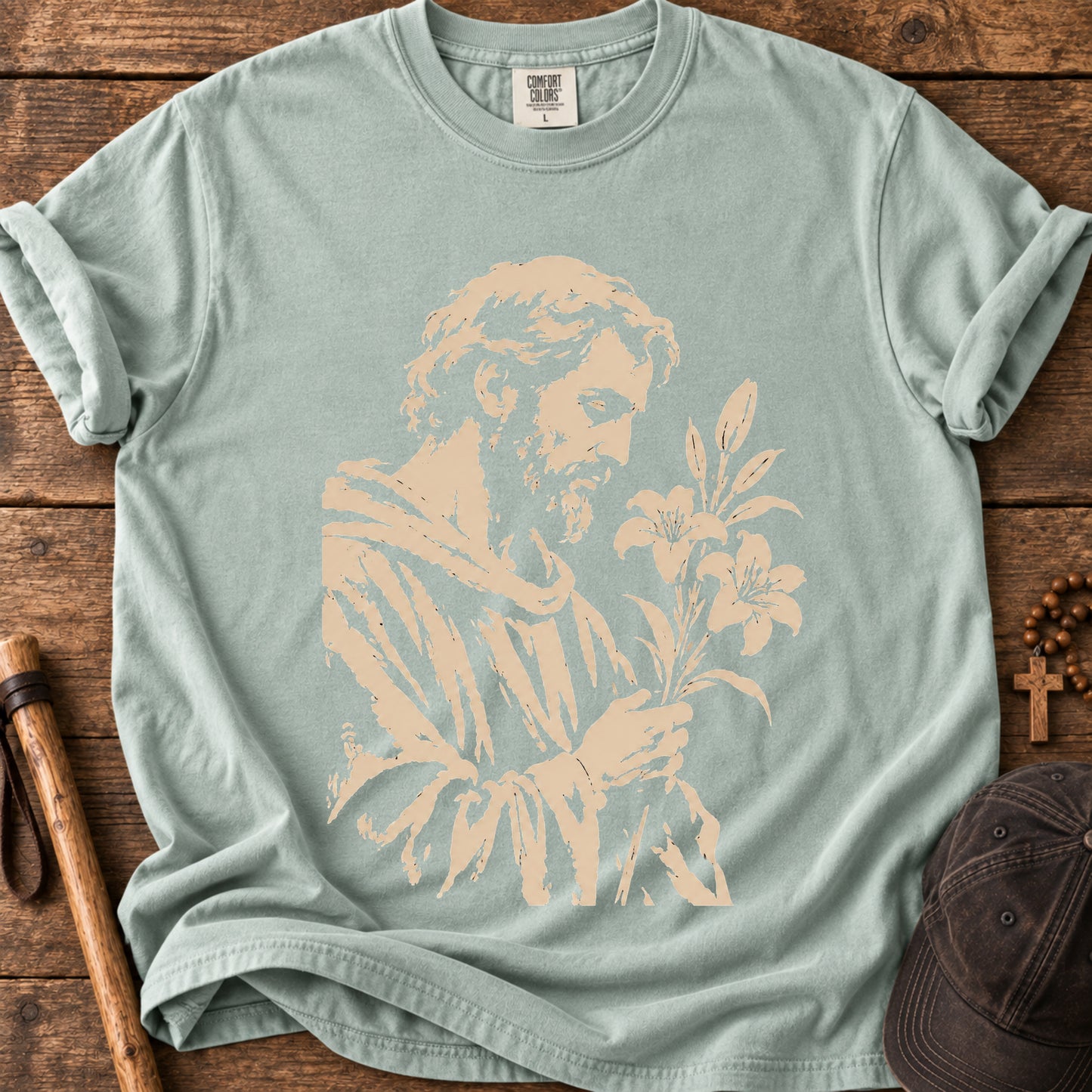 Saint Joseph Tee in Bay
