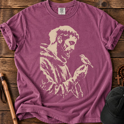 Saint and Sparrow Tee in Berry