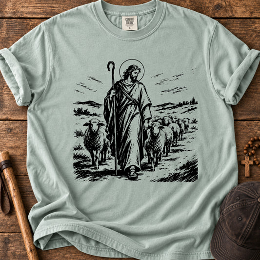 Shepherd of Souls Tee in Bay